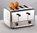 Dualit Catering Pop-Up Toaster 4 slot extra breit